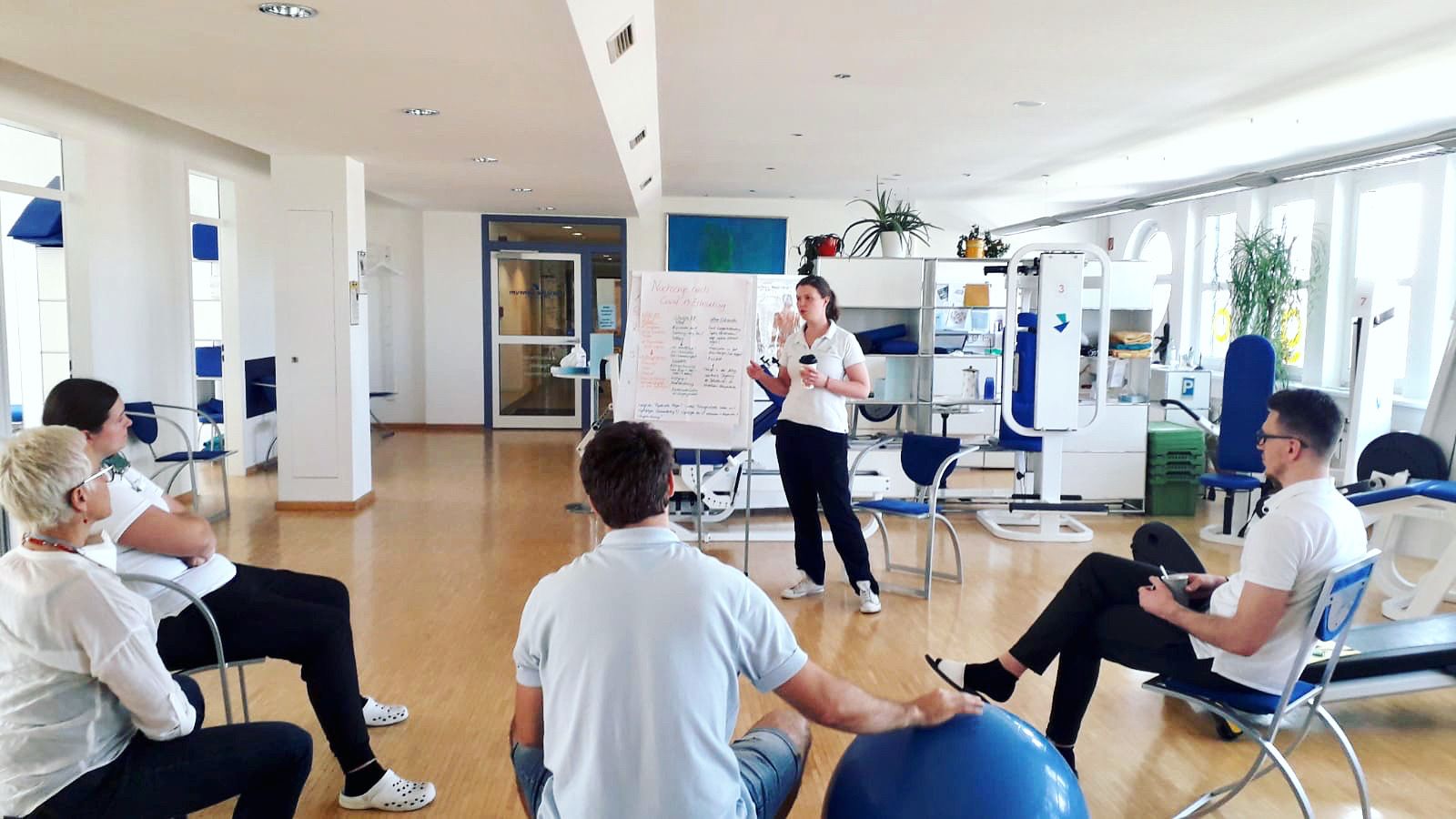 Corona-Teambesprechung