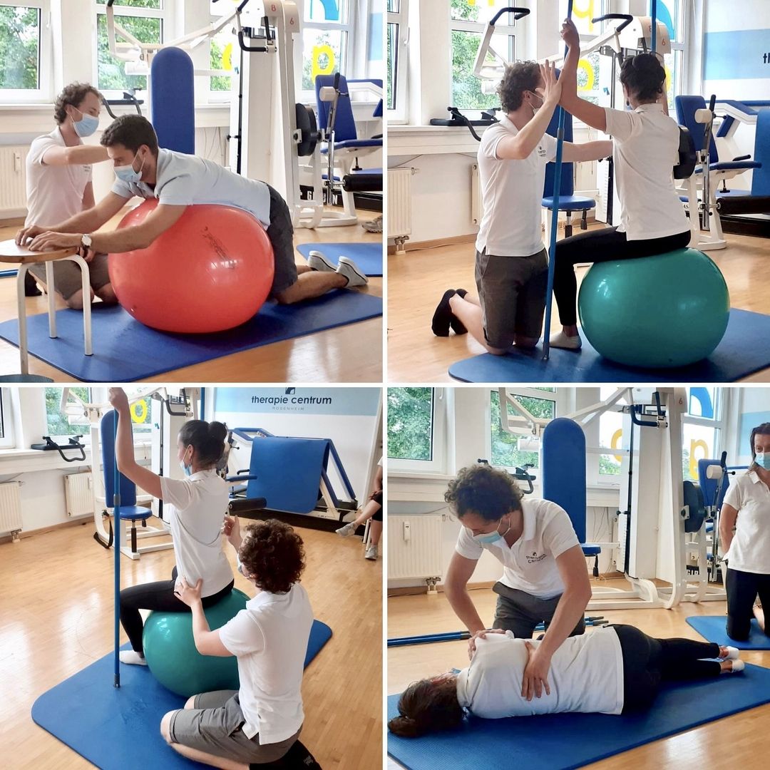 Patientenbehandlung mit der Skoliose Schroth Therapie