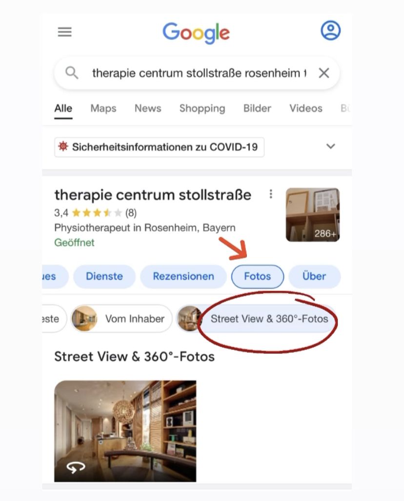 Unsere Google Street View ist online.